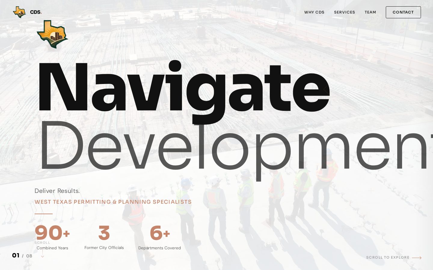 Horizontal Story prototype screenshot