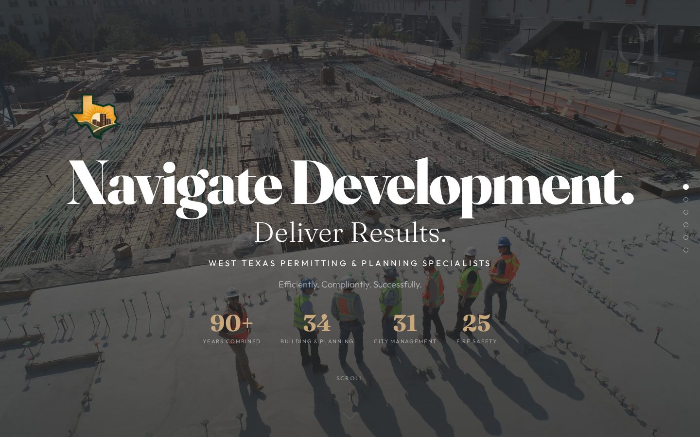 Cascading Cards prototype screenshot