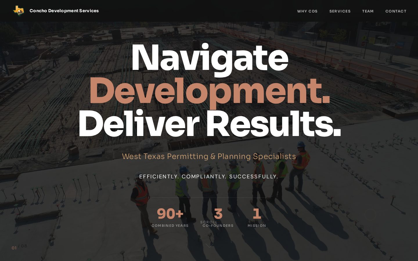 Scroll Zoom prototype screenshot